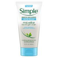 Simple Water Boost Micellar Facial Gel Wash by SIMPLE FACE 5 oz