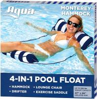 Monterey Hammock Inflatable Pool Float by Aqua - Portable Water H