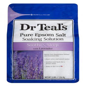 Dr Teal's Epsom Salt Soak…