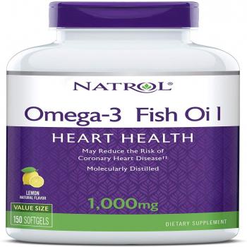 Omega-3 1,000mg Fish Oil …