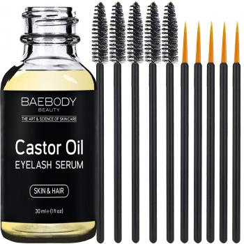 Castor Oil Eyelash Serum …