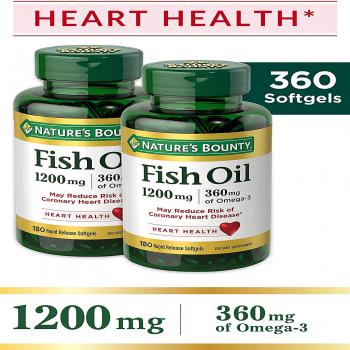 Fish Oil 1200 mg Twin Pac…