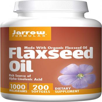 Flaxseed Oil, Supports Ca…