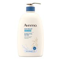 Skin Relief Fragrance-Free Body Wash with Oat to Soothe Dry Itchy Skin by Aveeno…