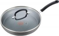 Ultimate Hard Anodized Nonstick 12 Inch Fry Pan with Lid by T-fal