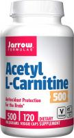 Acetyl L-Carnitine 500 mg Supports Antioxidant Protection for The Brain by Jarrow Formulas - 120 Capsules