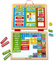 Melissa & Doug My Magnetic Daily Calendar, Seasonal & Religious by Melissa & Doug - Great Gift for Girls and Boys - Best for 3, 4, 5, 6, a…