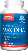 Max DHA, Supports Brain and Eye Health by Jarrow Formulas - 180 Softgels