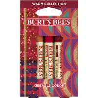Kissable Color Holiday Gift Set by Burt's Bees, 3 Lip Shimmers in Gift Box