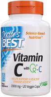 Doctor's Best Vitamin C with Quali-C 1000 mg 120 Veggie capsules