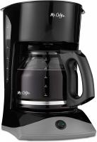 12-Cup Coffee Maker, Black by Mr. Coffee