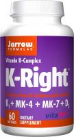 K-Right Promotes Bone & Cardiovascular Health by Jarrow Formulas - 60 Softgels