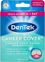 Canker Cover Patch, Canker Sore Treatment by DenTek - 6 Patches