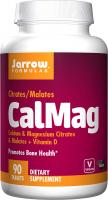CalMag Citrates with Malates and Vitamin D by Jarrow Formulas - 90 Tablets