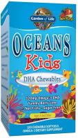 Garden of Life Oceans Kids DHA Chewables, Berry Bl…