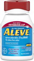 Arthritis Cap Pain Relief Gel Caps by Aleve - Naproxen Sodium 220 Mg, 160Count