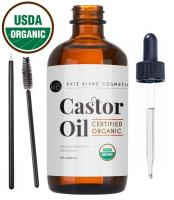 Castor Oil USDA Certified Organic, 100% Pure, Cold Pressed  …