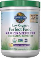 Garden of Life Raw Organic Perfect Food Alkalizer & Detoxifier Juiced Greens Superfood Powder 30 Servings (Packaging May Vary)