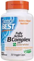 Doctor's Best Fully Active B Complex 30 Veggie Caps