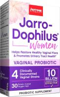 Jarro-Dophilus Women's Vaginal Probiotic by Jarrow Formulas - 10 Billion Cells Per Veggie Capsule, 30 Count