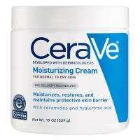 CeraVe Moisturizing Cream Daily Face and Body Moisturizer for Dry Skin  19 Ounce