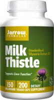 Milk Thistle (Silymarin Marianum) Promotes Liver Health by Jarrow Formulas - 150 mg per Capsule, 200 Count