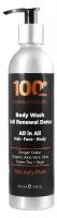 Mens Face Wash Cell Renewal Detox 8OZ by Botanic Tree- Body Wash All in All for Men 100 Celsius