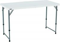 Height Adjustable Craft Camping and Utility Folding Table by Lifetime