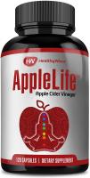 Apple Cider Vinegar Capsules 1000mg by HealthyWiser - 120 Ca…