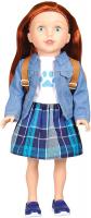 Bumbleberry Girls Kids Cassidy Girl Doll, Red Hair, 15"
