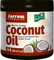 100% Organic Coconut Oil by Jarrow Formulas - 16 Ounce