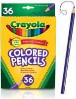 Colored Pencils Set, School Supplies, Presharpened by Crayola - 36 Count