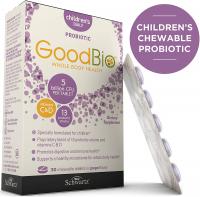 Premium Chewable Probiotics for Kids by BioSchwartz - Children’s Whole Body Health with Vitamins C & D3-5 Billion CFU