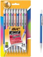 Xtra-Sparkle Mechanical Pencil, Medium Point by BIC - (0.7 mm), 24-Count