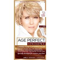 Age Perfect Permanent Hair Color 9N Light Natural Blonde by L'Oreal Paris - 1 ki…