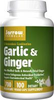 Garlic + Ginger by Jarrow Formulas - 700 mg, 100 capsules