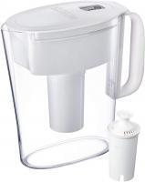 Metro Pitcher with 1 Filter by Brita, BPA Free, 5 Cup, White