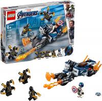 LEGO Marvel Avengers Captain America: Outriders Attack 76123…