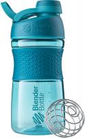 SportMixer Twist Cap Tritan Grip Shaker Bottle by Blender Bottle, 20-Ounce, Teal