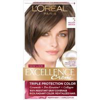 Excellence Creme Permanent Hair Color 5 Medium Brown by L'Oreal Paris - 1 Count …