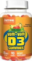 Yum-Yum D3 Gummies Orange Lemon by Jarrow Formulas - 400 IU, 90 Gummes